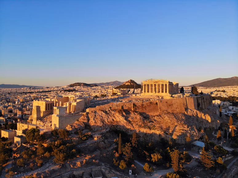 Athen et billede af Akropolis